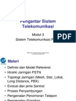 3 Sistem Telekomunikasi PSTN Draft