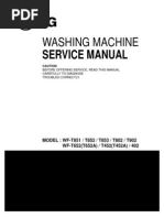 ServiceManuals LG Washing WFT902 WF-T902 Service Manual