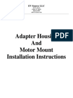 S10 Motor Mount Instructions