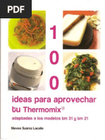 Thermomix 100 Ideas para Aprovechar Tu Thermomix - Nieves Suarez Lacalle