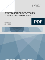 IPV6 TRANSITION STRATEGIES 
FOR SERVICE PROVIDERS by Jhonson Liu