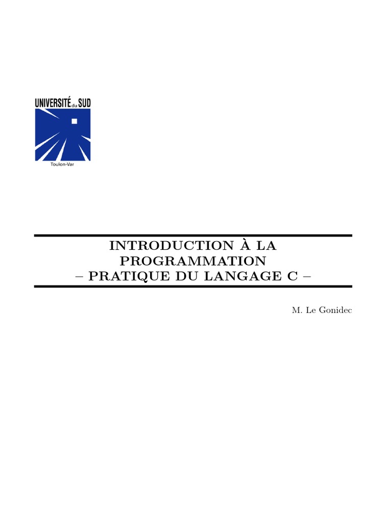 Voici Du Code Ascii : 31 2b 3f 3d 39 Programmation Pratic de C | PDF | Objective-C | Compilateur