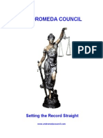 Andromeda Council - Setting The Record Straight - Nov 23, 2011 - by Tolec