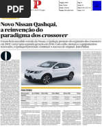 NOVO NISSAN QASHQAI NO "PÚBLICO"