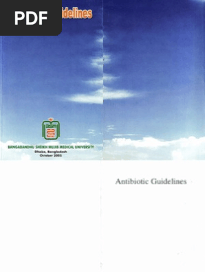 Antibiotic Guidelines 05 Antibiotics Bronchitis