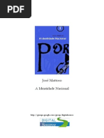 A IDENTIDADE NACIONAL - JOSÉ MATTOSO.pdf
