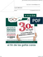 30 euros de descuento! Cupón MásVisión