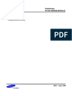 Pc100 Sdram Module KMM366S1723T Preliminary: Revision History