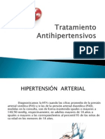 Tratamiento Antihipertensivos