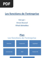 Les Fonctions de L'entreprise