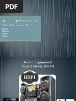 Download British HI-FI Industry Cluster Case Study  by Tamer Mostafa Samir SN188138789 doc pdf