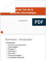 Etat de L'art de La Securite Informatique