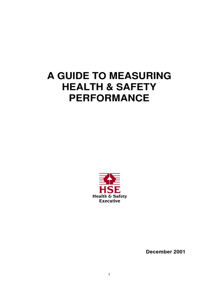 A Guide To Measuring Health and Safety Performance | PDF | Occupational ...