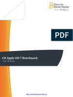 CIS Apple iOS 7 Benchmark v1.0.0