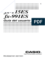 Manual de Calculadora Fx-115ES - 991ES - ES