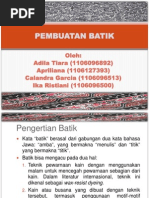 Download BATIK Presentasi by Ika Ristiani SN188151523 doc pdf