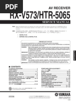 Download Yamaha Rx v573 Htr 5065 by jiktor SN188153496 doc pdf