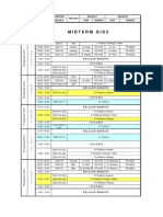 Midterm Gis2: Kegiatan Kelas-A Staf Tssspat Staf Tssspat TGL Hari JAM DEPT/Unit Kelas A-1 Kelas A-2