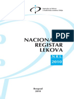 Nacionalni Registar Lekova - 2010