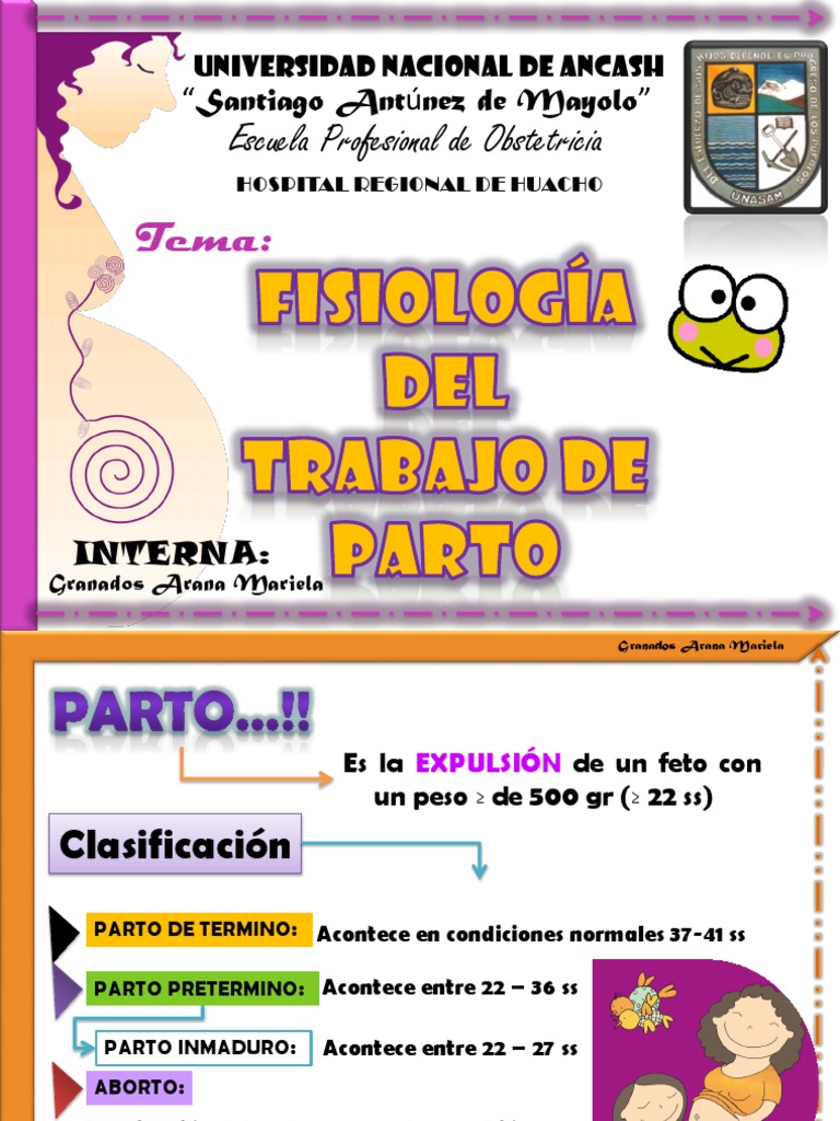 Fisiologia Del Trabajo de Parto PDF