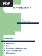 Download Cryptography by ayeshafarhin SN18816402 doc pdf