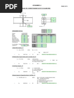 Att-5 - End-Plate Shear Connection