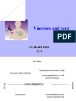 Vaccines and Sera