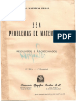 334 PROBLEMAS DE MATEMÁTICA0001