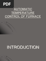 Furnace Control With The Help of Temp