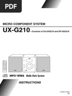Micro Component System: Instructions