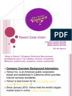 Yahoo Case Study