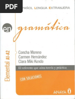Download Gramatica A1-A2 Nivel Elemental Espaol Lengua Extranjera - AnayaELE by Mercedes Coll SN188194972 doc pdf