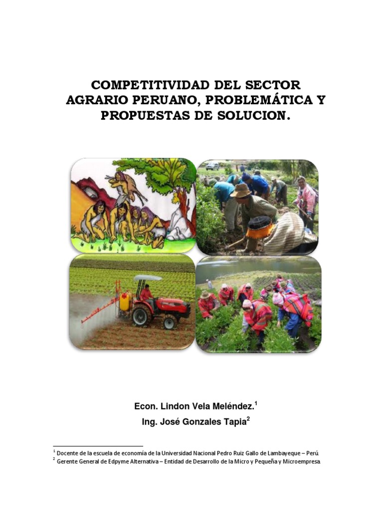 Agricultura Peru Pdf