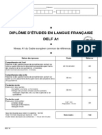 DELF A1 - Candidat