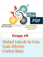 Exposicion Plan Decenal, Milenio y Reforma