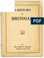 HASSKARL 1933 History of Brenham