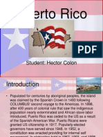 Puerto Rico: Student: Hector Colon