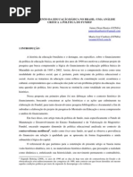 4-FINANCIAMENTO DA EDUCAÇÃO BÁSICA NO BRASIL