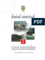 Guia Minero Ambiental de Explotaciones Mineras