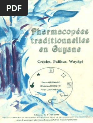 Pharmacopees Traditionelles en Guyane  PDF  Espèces  Plante 