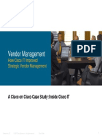 Cisco IT Case Study Vendor Management Print