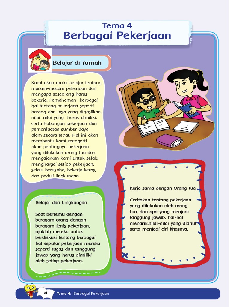 1 Tematik Tema 4 Kelas 4 1