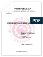 Tipos de Yacimientos - Diagramas de Fases