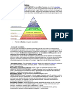 CC 7 Maslow, Teorías Motivacionales