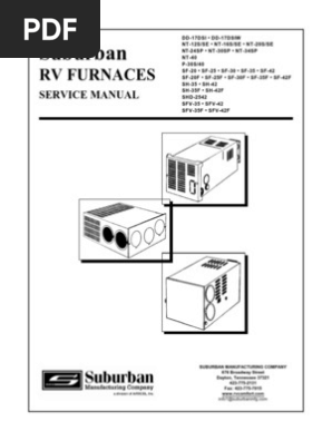 Suburban RV FURNACES SERVICE MANUAL | PDF | Thermostat | Relay