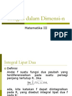 Integral Dalam Dimensi-N