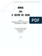 Manual: Compañia Nacional de Chocolates S. Departamento de Fomento