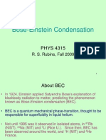  Bose Einstein Condensation