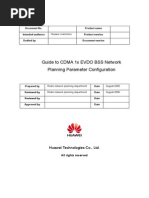 Guide to CDMA 1X EVDO BSS Network Planning Parameter Configuration-20050820-C-1.0