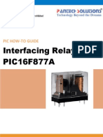 Relay Interfacing With PIC16F877A Friendly